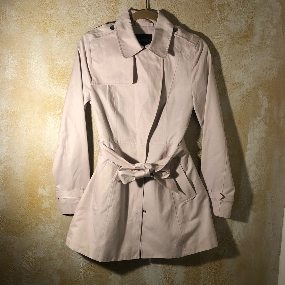 Express trench coat XS